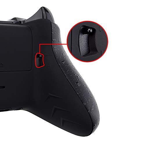 Extremerate X1GZ001 Flashshot Trigger Stop Bottom Shell Kit For Xbox One S & One X Controller, Redesigned Back Shell & Textured Black Handle Grips & Hair Trigger thumb #4