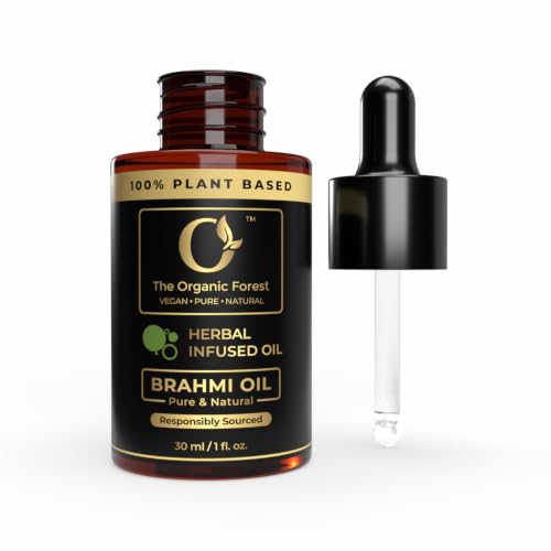 Image of Pure Brahmi Oil for Hair Growth | Ayurvedic Scalp Oil to Nourish Roots & Comfort Dry Scalp | 30ml