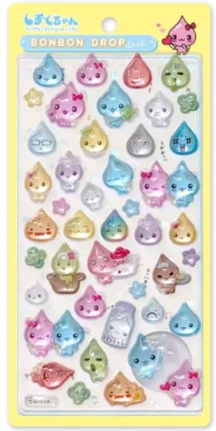 Amazon.co.jp: 【しずくちゃんb】ボンボンドロップシール ぷくぷく
