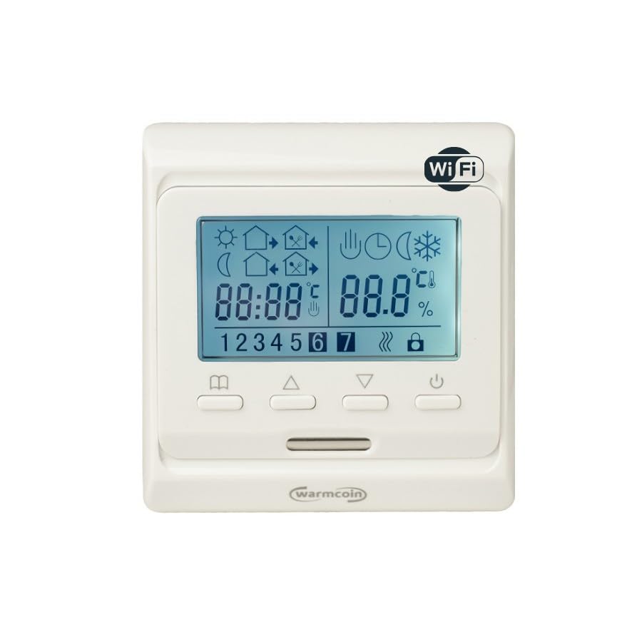 Termostato Warmcoin W51 (WI-FI) Termostato calefacción por suelo eléctrico programable