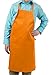 KNG Kids Cooking Apron for Girls and Boys Medium, Orange