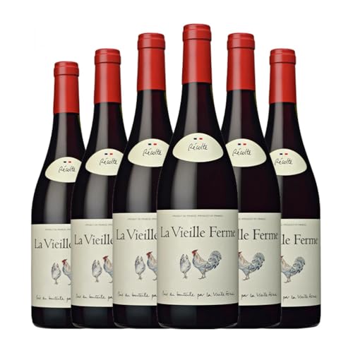 Famille Perrin La Vieille Ferme Rouge Côtes du Luberon 75 cl Vino tinto (Caja de 6 Botellas de 75 cl)