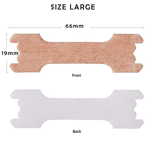 Nasal Strips Snoring Solution - Nasal Dilator For Anti Snoring- Best Nose Strips For Breathing - 100Pcs - Sleep Right And Breathe Easy At Night (Large) #TOP3