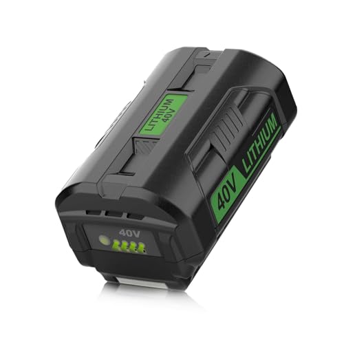 Powilling 6.0Ah OP40601 Replacement for Ryobi 40V Battery OP4050A OP4040 OP4030 OP4026A OP40201 ZROP4026 High Capacity Battery Compatible with Ryobi Battery 40V Cordless Power Tool -  RYO-40V-LI50