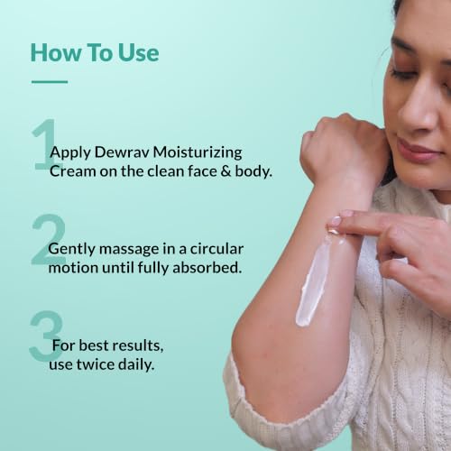 Image of Fixderma Dewrav 10% Magnesium Oil Moisturizing Cream for Face & Body with Shea Butter | Deep Moisturizer for Dry to Very Dry Skin | Soothes Irritation & Supports Skin Barrier Repair- 500g