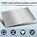 Blulu 1 Pcs 20 Gauge Steel Sheet Metal 36 x 24 Inch 1008 Carbon Cold Rolled Steel Unpolished (Mill) Finish Stock Metal Flat Sheets for DIY Projects Industrial