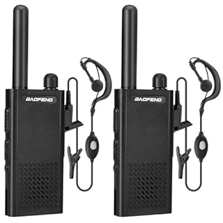 Baofeng T26 Walkie Talkies Long Range, Rechargeable Li-ion Battery 16 FRS Channel Two Way Radios with Earpieces for Adults, Handheld Mini Compact Walky Talky with Type-C Charging
