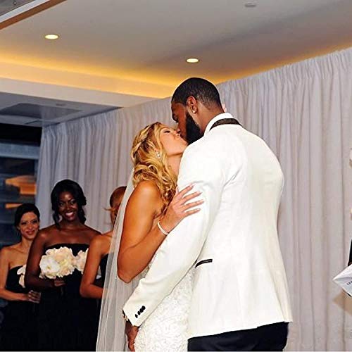 Men's Suits 2 Piece Slim Fit Premium Formal Jacquard Gold Paisley Floral Pattern Shawl Lapel Tuxedo Prom for Wedding Groom3