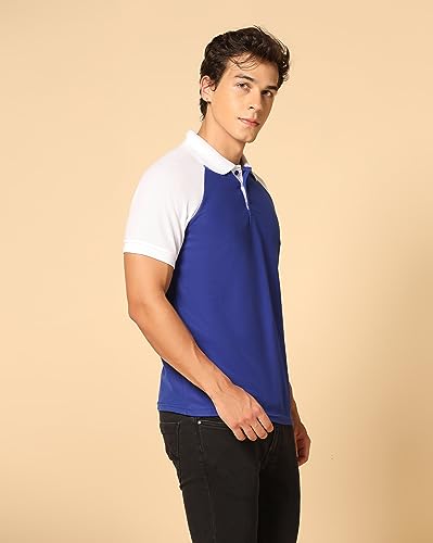 Image of INKKR Men's Regular Fit T-Shirt ((FACTORY-A11)-(XL)-Royal FCT11 05