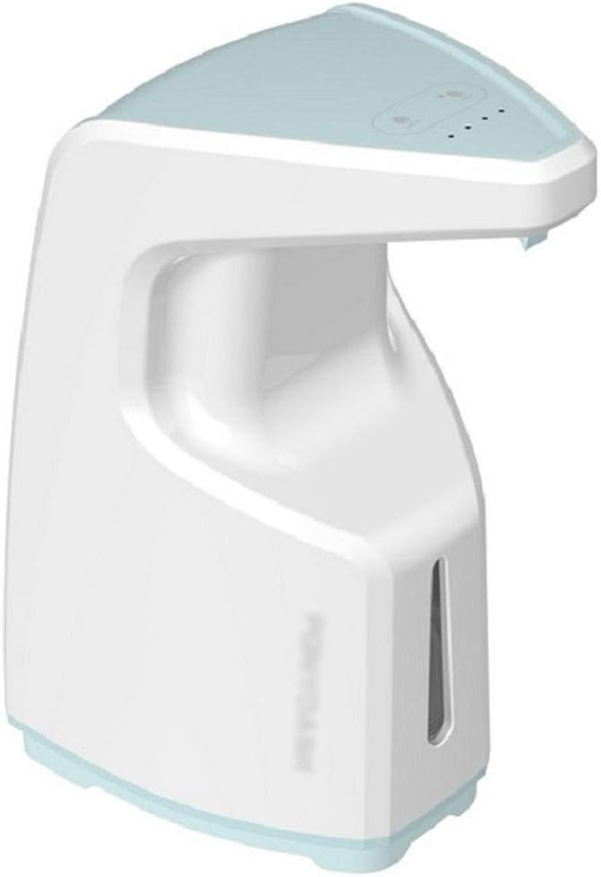 Dispensador automático de jabón con Sensor, 450 ml, sin Contacto, for Escritorio, montado en la Pared, con Sensor infrarrojo Inteligente, dispensador de jabón en Botella vacía(Silver)