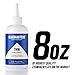 Glue Masters Industrial Grade Cyanoacrylate Adhesive - 8 Oz Thin Viscosity, Extra Large, Protective Cap