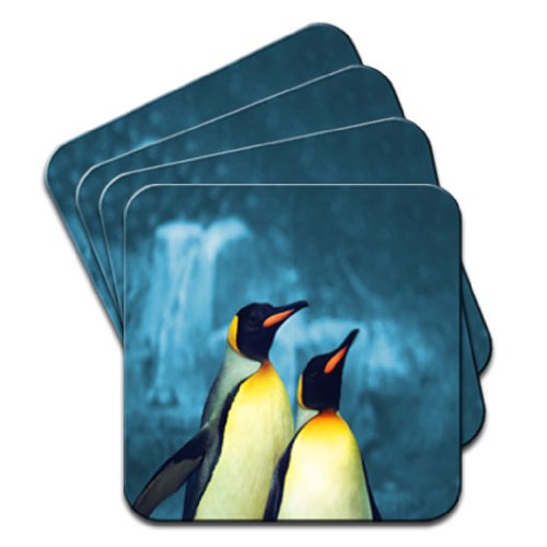 Penguins Set Of 4 Coasters