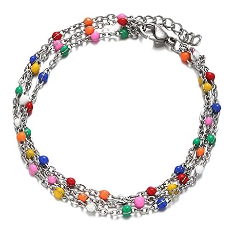 Chengxun Handmade Multi-layer Anklet for Women Cover