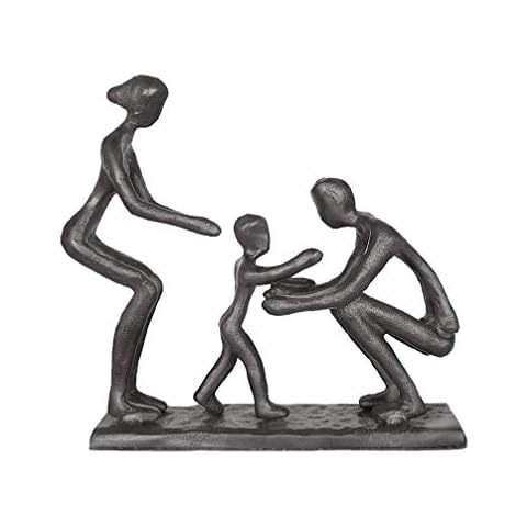 Aoneky Metal Family Art Sculpture for Home Decor Cover