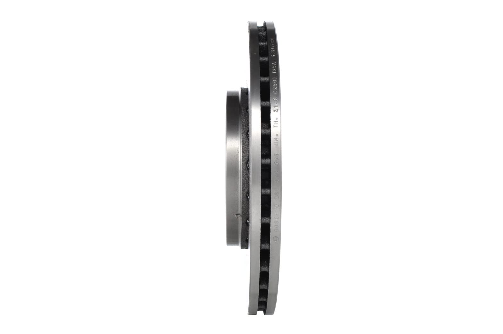 BOSCH Set Dischi Freno BD1399 - Dischi Freno Solidi di 280mm - Asse Anteriore - Conformi al regolamento ECE-R90 - Lunga Durata, Anticorrosione Avanzata - 2 Dischi