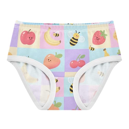 GuoChe Training Panties Hipster Triangle Panties Comfort Underwear for Kids in Sizes 2T,3T, 4T, 5T, 6Y and 8Y