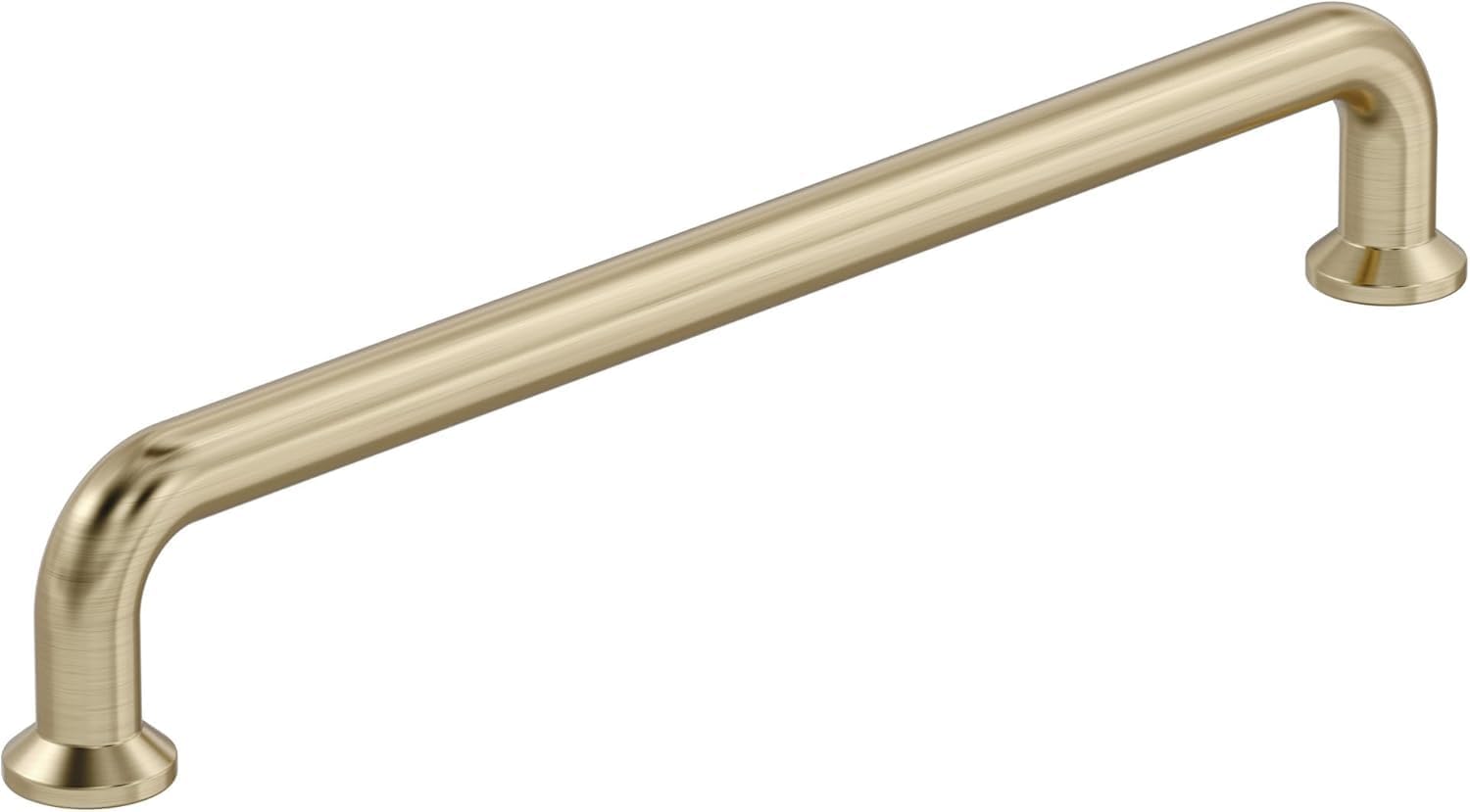 Amerock Factor 12 inch (305mm) Center-to-Center Golden Champagne Appliance Pull, BP36965BBZ