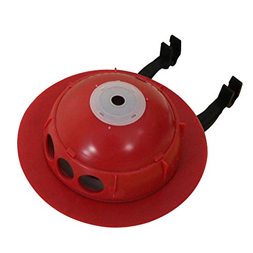 TOTO TSU99A.XR Fill Valve, Blue & THU500S Replacement Flapper for Select 3 Inch Flush Valve Tanks, Red (1 Pack) - image 4
