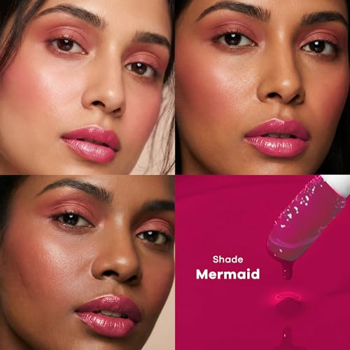 Image of Earth Rhythm Lip & Cheek Tint - 10 Hour Wear, 100% Plant-Based Pigments, No Silicones, No Mineral Oil - Mermaid