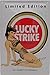 Plaque en tôle de qualité supérieure avec inscription « Lucky Strike Joe Ann » - 30 x 20 cm