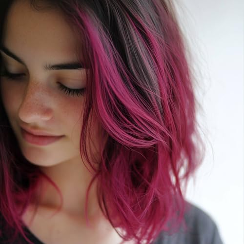 Spray para cabello temporal color rosa 120 ml miniatura 6