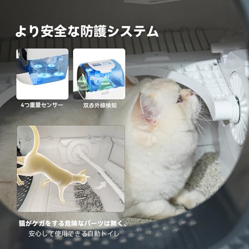 LALAHOME 全自動猫トイレ RealScooper Pro の商品画像 5