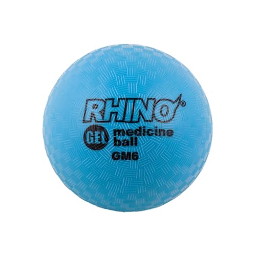 Champion Sports Rhino Gel Filled Medicine Ball (Blue 4 lbs)