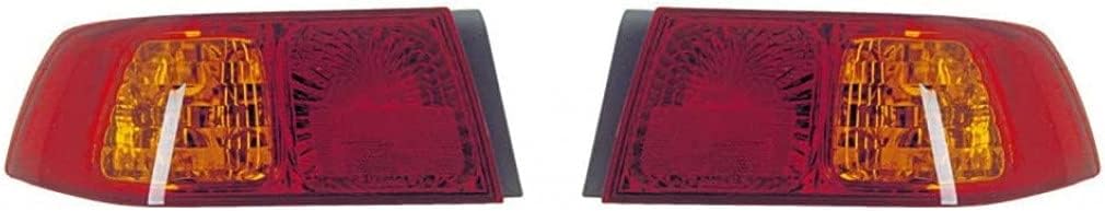For 2000-2001 Toyota Camry Pair Rear Tail Lights Driver and Passenger Side w/NAL design lamps TO2800140 TO2801140 | 81560-AA040 81550-AA040