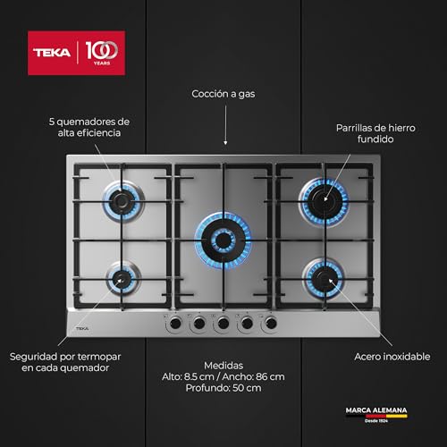 La mejor selección de Parrilla Teka los más solicitados. 17 Parrilla Teka marca Teka (2)