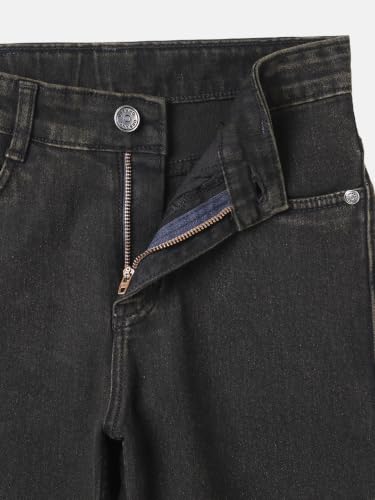 Image of Urbano Juniors Boy's Loose Baggy Fit Washed Denim Jeans Stretchable