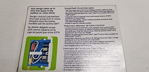 Leviton Gftr1-4W Smartest Self-Test Smartlockpro Slim Gfci Tamper-Resistant Receptacle With Led Indicator thumb #2