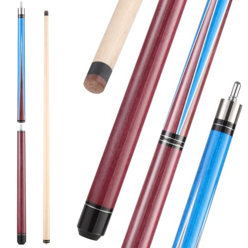 Tiekerbilir Heavy Hitter Jump Break Cue 3-Piece, 23oz~25oz 14mm Bakelite Tip Pool Cue for Effortless Jumps (24 oz)