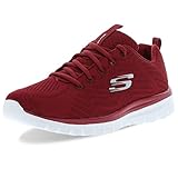 Skechers Zapatillas Graceful Get Connected para Mujer, Wine 12615 Wine, 36 EU