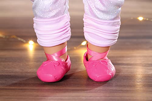 Baby born Deluxe Ballerina Outfit 834176, Accessories for Dolls up to 43cm, Includes Tutu Dress, Leggings, Shoes - Image 4