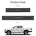 BILOPER Door Sill Guards Compatible with Ford Ranger 2024-2025 2026 Accessories ABS Material Door Sill Protector Plate Decoration Front and Rear Door Pedal Kick Protection