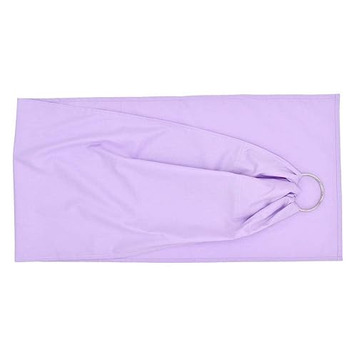 Miniatura 5 de Portabebés para niños pequeños para niños pequeños, arnés delantero y trasero, portabebés delantero largo 59.1 in (morado)