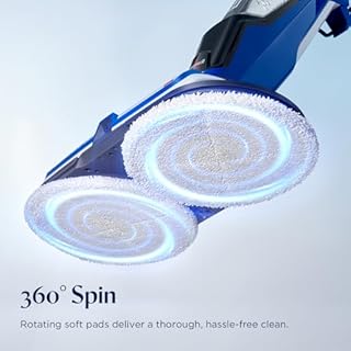 Bissell® SpinWave Hard Floor Expert Corded Spin Mop Cleaner with Washable mop Pads for Sealed Hard Floors, 20393