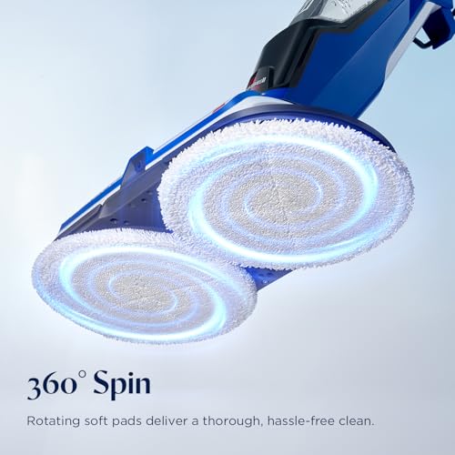 BISSELL SpinWave Hard Floor Expert Corded Spin Mop Cleaner, 20393 | Powerful electric spin mop; washable reusable pads; corded for consistent power on hard floors - Image 3
