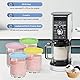 4 Stück Creami Behälter für Ninja Creami Deluxe Pints, 680 ml Eisbehälter kompatibel mit Ninja Ice Cream Maker NC500 NC501-Serie, Spülmaschinenfest Pint Behälter mit auslaufsicheren Deckeln for Ninja