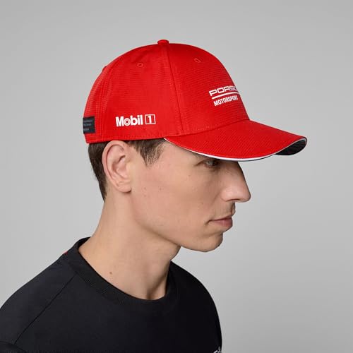 PUMA Porsche Motorsport Team Cap - Rot - Einheitsgröße – Ansicht 8