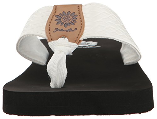 Yellow Box Women's Flax Wedge Sandal - Comfortable Summer Shoe, Casual Style, Multiple Sizes Available, Trendy and Fashionable