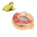 Corn Cob Stripper, Stainless Steel Corn Cob Peeler, Portable Manual Corn Stripper Cutter with Serrated Blade, Quick Corn Kernels Removal Gadget Kitchen Utensils for Fresh Corn, Home Kitchne Outdoor
