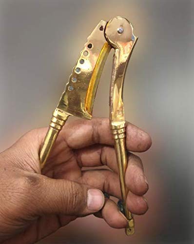 s Original Brass supari Cutter Betel nut Cutter (17 cms)