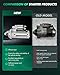 SCITOO Starter Motor 18374 for Case JX70U 2002-2008 All 3cyl 2.9L for JX90U 2002-2006 for New Holland Industrial 5530HC 1992-1996 for TD80D 2006-2008 PLGR 12V 3.0kW CW 9 Tooth
