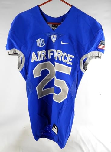 Air Force Falcons #25 Game Used Jersey NP Rem M 924 - College Game Used