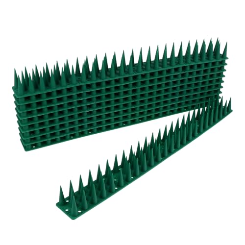Pics anti-oiseaux design vert protection durable pour balcons extérieurs - 2
