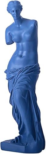 LKXHarleya Estatua de resina de Venus De Milo, mitología griega, diosa afrodita, escultura para decoración del hogar, azul disponible en Yaxa Costa Rica