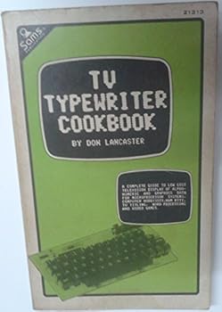 Paperback TV Typewriter Cookbook Book