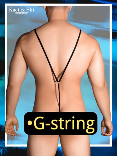 Kaei&Shi Mens Sexy Underwear For Play,Lingerie For Men,Exotic G Strings Thongs Bachelor Party Outfits3