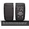 ADAM Audio D3V(Black) Active Desktop Monitoring System Bundle with 2X Auray IP-S Isolation Pad for Studio Monitor and Comprehensive Stereo Mini Male to Stereo Mini Male Cable -6'